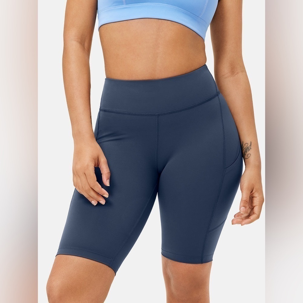 Outdoor Voices Zoom 10” Short Navy Blue Bike Short